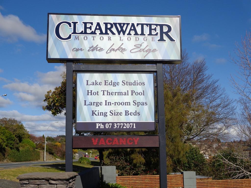 Clearwater Motor Lodge Taupo Exterior photo